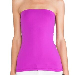 Susana Monaco Bayberry Elderberry Purple Magenta Plum Fuchsia Pink Tube Top med